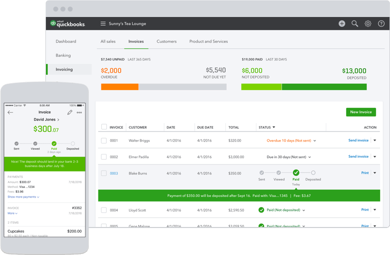 Quickbooks-invoices