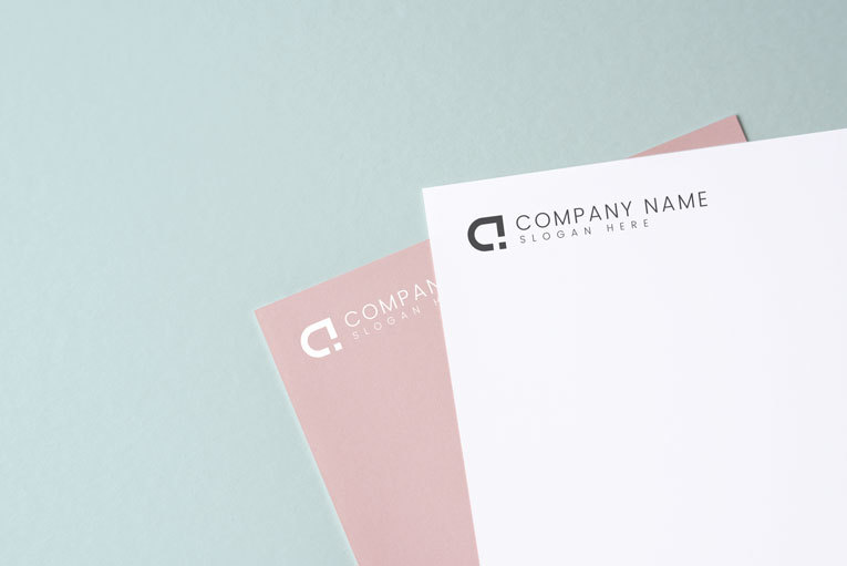 Company letterhead image